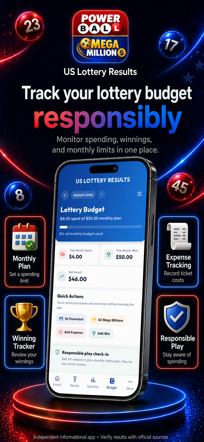 USA PB & MM Lottery Results screenshot 5